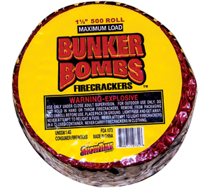 32/500 Bunker Bombs Firecrackers