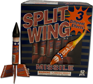 4 Split Wing Missile