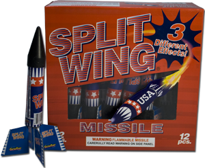 6 Split Wing Missile